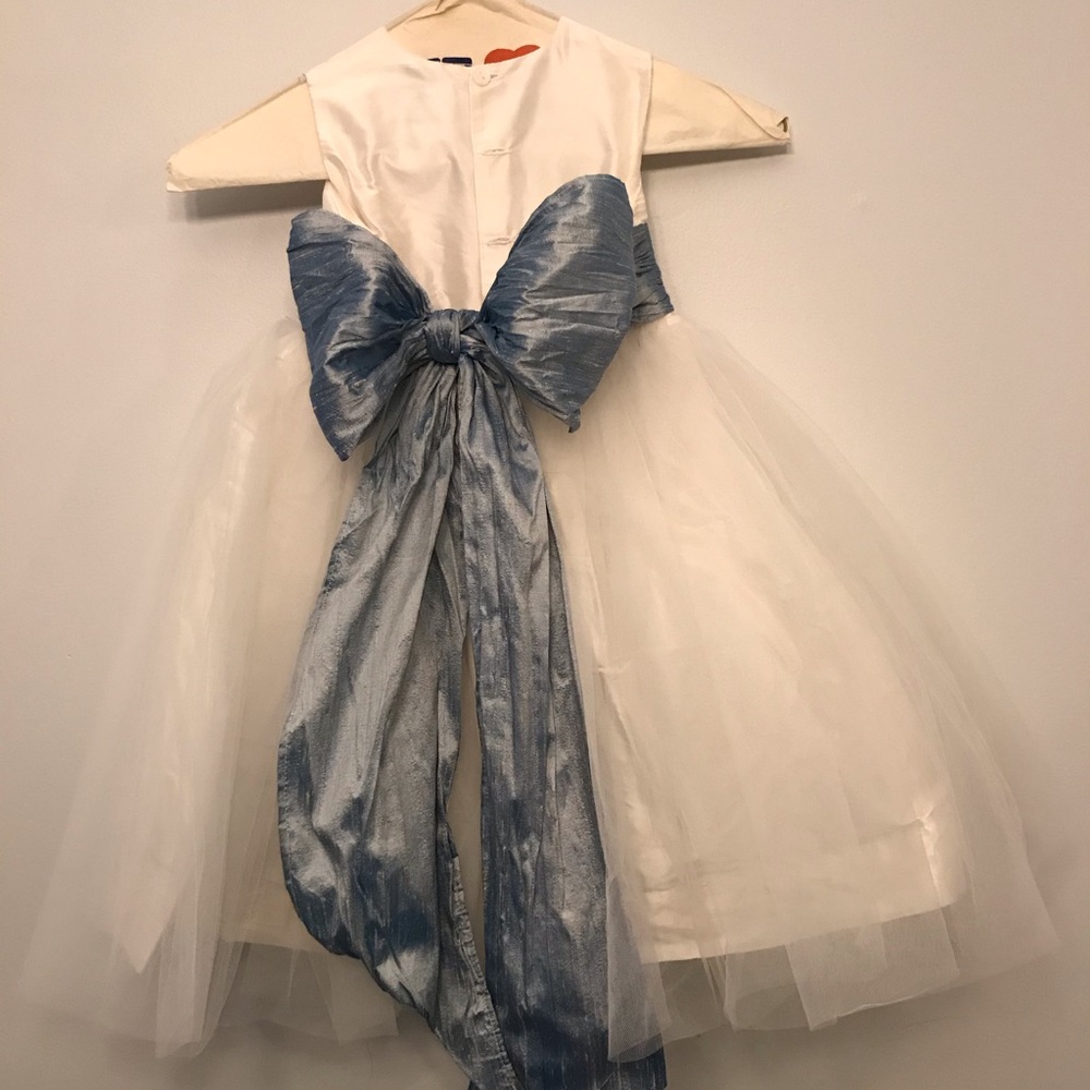 Custom flower girl dress